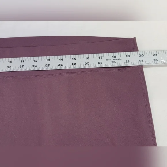 Pretty Little Thing Plus Core Collection Women's Size 18 Eggplant Leggings - Picture 9 of 14